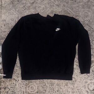 Nike Black Crewneck Sweatshirt